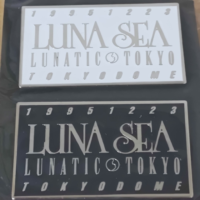 LUNA SEA初の東京ドーム1995年LUNATIC TOKYOピンバッジ2個の通販 by