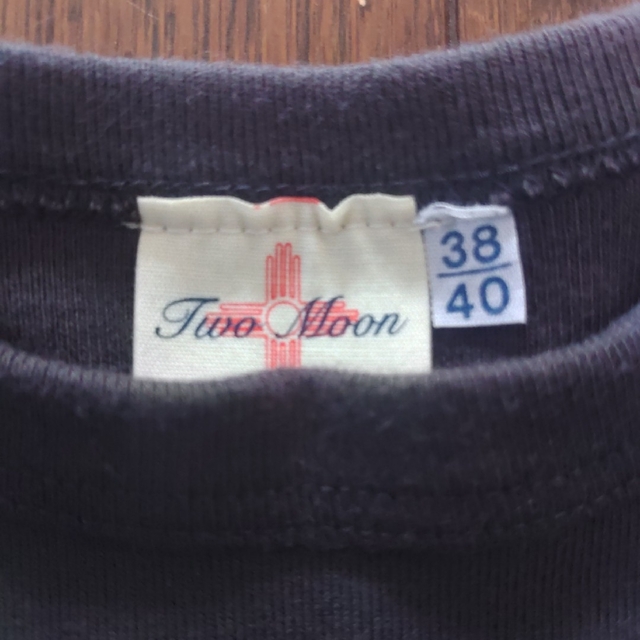 Two Moon(トゥームーン)のtwo moon mushmans 五分丈　七分袖　ロンT　38　40 メンズのトップス(Tシャツ/カットソー(七分/長袖))の商品写真