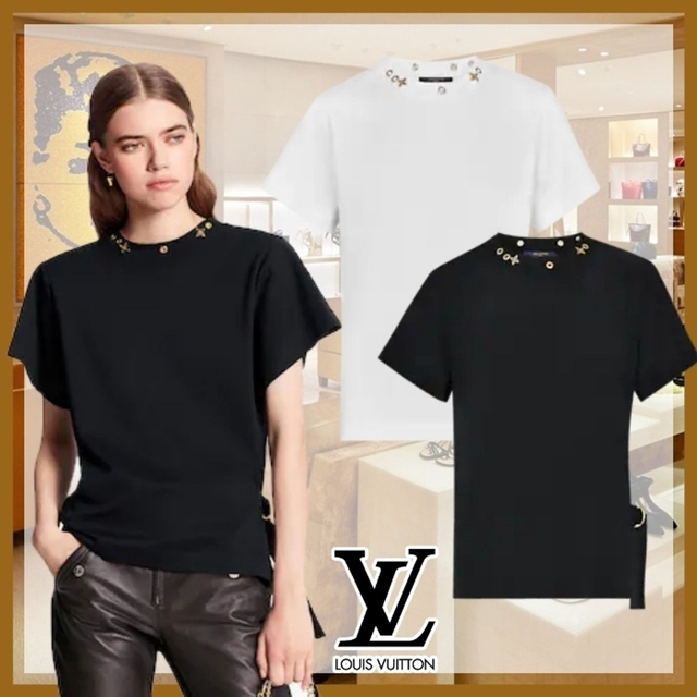 Louis Vuitton ヴィトン サイドストラップ Tシャツ LV 【12月スーパー