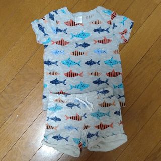 エイチアンドエム(H&M)のH＆M ベビー Tシャツ & ショートパンツ セット  80(Ｔシャツ)