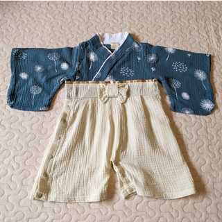 ベビー 袴ロンパース サイズ70(和服/着物)