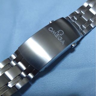 コマ未調整 OMEGA オメガシーマスター ダイバー300M純正ステンレスブレス