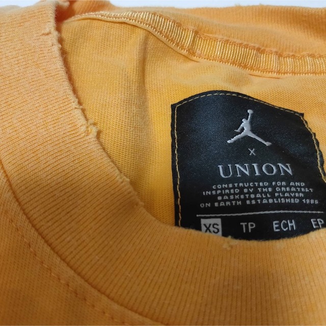 Jordan x Union M J GFX Tee Sport Gold XS