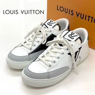 ルイヴィトン(LOUIS VUITTON)の6323 ヴィトン チャーリーライン レザー ロゴ スニーカー ホワイト(スニーカー)