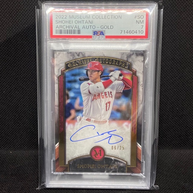 MLB - Toppsエンゼルス 大谷翔平 2022 直筆サインカード 25枚 限定 PSA
