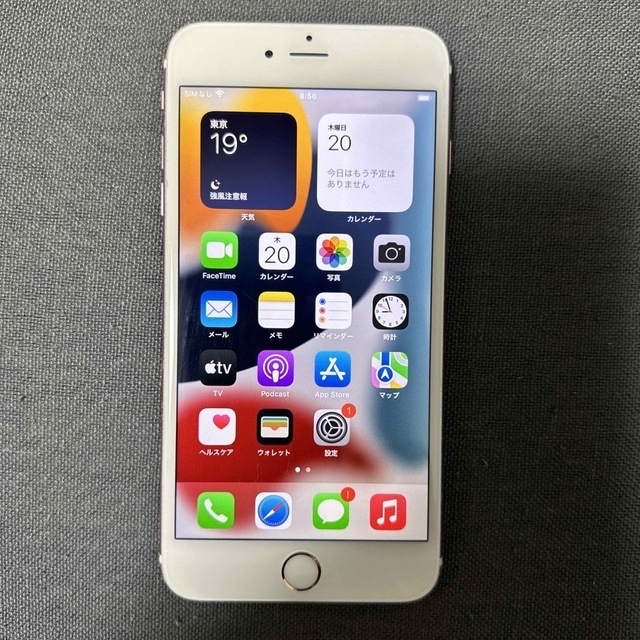 iPhone6s simロック解除済み