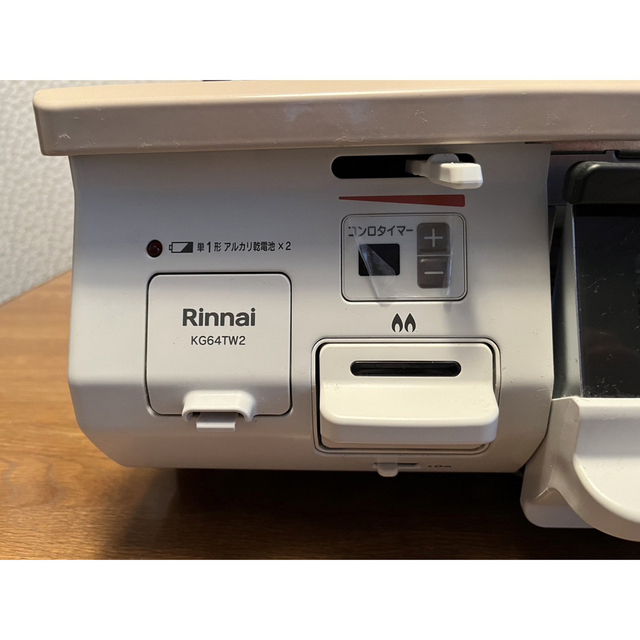 Rinnai(リンナイ)のリンナイ ガスコンロ KG64TW2R スマホ/家電/カメラの調理家電(調理機器)の商品写真