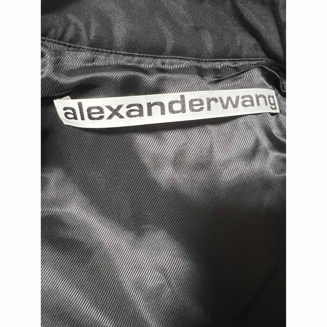 Alexander wang コットンテーラリング ロゴ トレンチコート