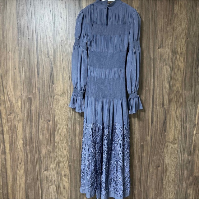 定価41800円 FRAY.ID パネルジャガードシャーリングドレス 24H限定 www