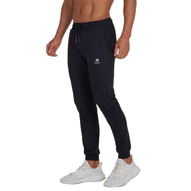 ファッション小物ＳｔＡｎ ジョガーパンツ トレーニングパンツ メンズ 黒 グレー S～XL 大き