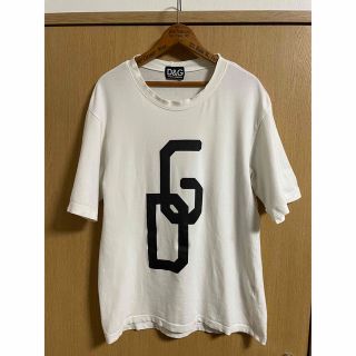 ドルチェアンドガッバーナ 定価18万 ビジューカットソーTシャツ-