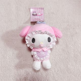 マイメロ ぬいぐるみ　ベビー　サンリオ　マイメロディ ガラガラ　鈴入り　パリパリ