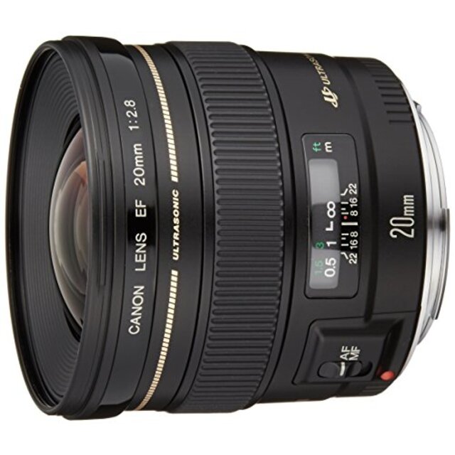 Canon 単焦点レンズ EF20mm F2.8 USM フルサイズ対応 cm3dmju