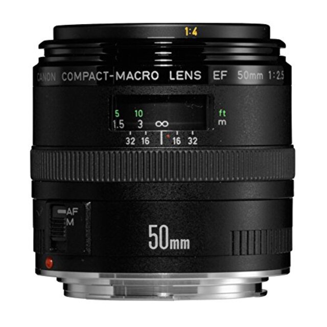 Canon 単焦点マクロレンズ EF50mm F2.5 コンパクトマクロ フルサイズ対応 cm3dmju