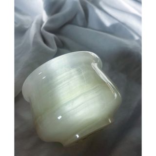 アクタス(ACTUS)の限定SALE🦢vintage onyx cup オニキス　グラス(花瓶)