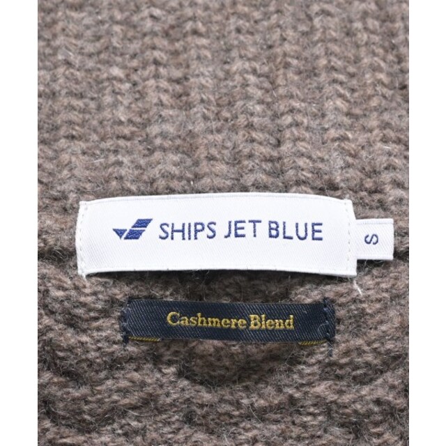 SHIPS JET BLUE(シップスジェットブルー)のSHIPS JET BLUE シップスジェットブルー カーディガン S ベージュ 【古着】【中古】 メンズのトップス(カーディガン)の商品写真