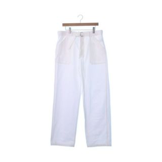 ホットセール 「新品未使用」AURALEE 22SS white ベルテッドチノ