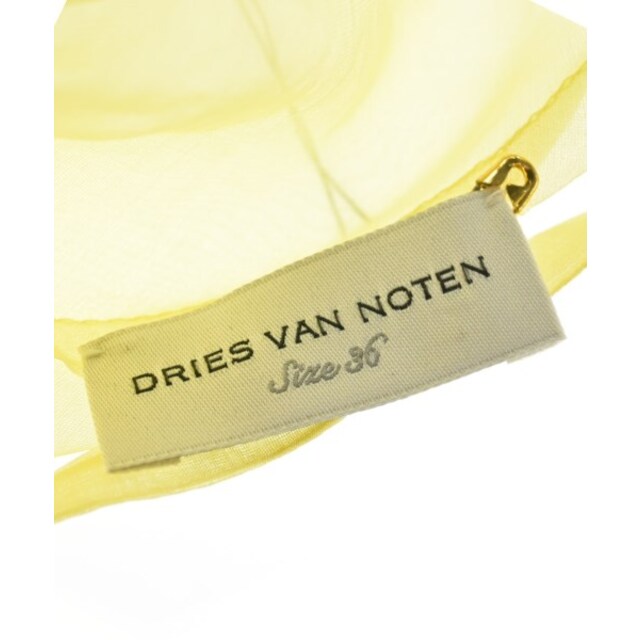 DRIES VAN NOTEN(ドリスヴァンノッテン)のDRIES VAN NOTEN ブラウス 36(XS位) 黄 【古着】【中古】 レディースのトップス(シャツ/ブラウス(長袖/七分))の商品写真