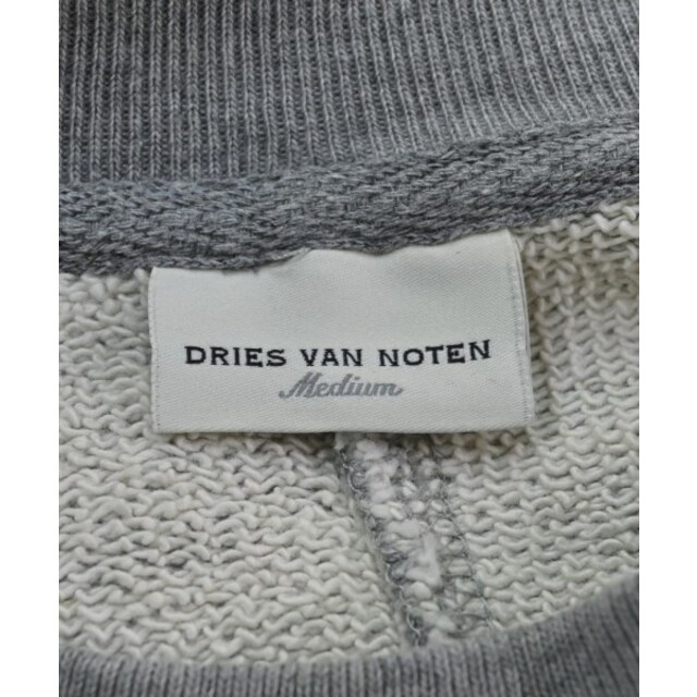 DRIES VAN NOTEN(ドリスヴァンノッテン)のDRIES VAN NOTEN ドリスヴァンノッテン スウェット M グレー 【古着】【中古】 メンズのトップス(スウェット)の商品写真