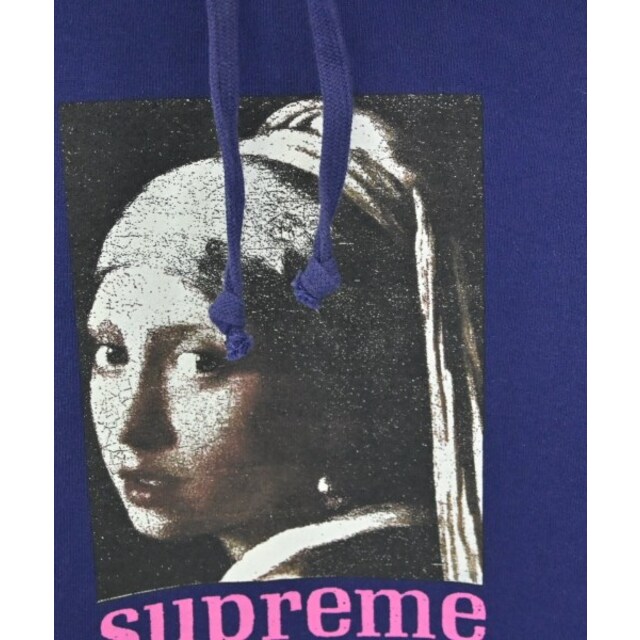 Supreme シュプリーム パーカー L 青紫系