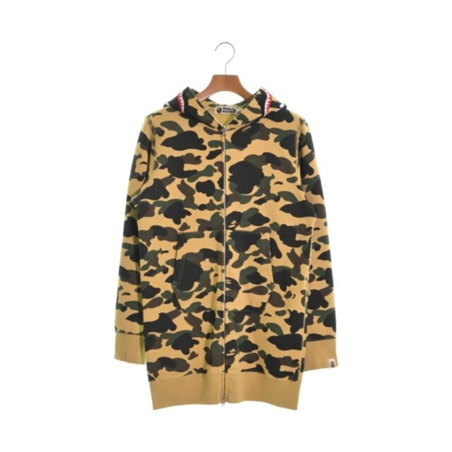 新品正規店通販 A BATHING APE アベイシングエイプ パーカー S 黄x黒等