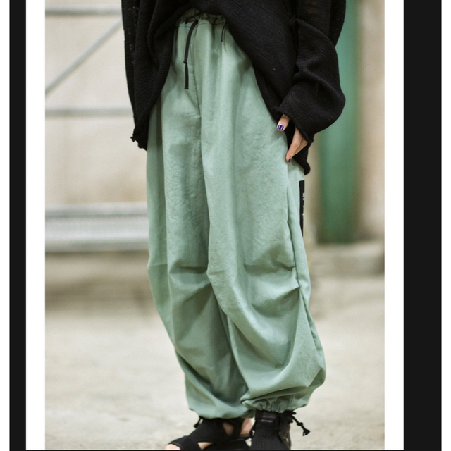 0658 City Snow pants / Emerald Green メンズのパンツ(ワークパンツ/カーゴパンツ)の商品写真