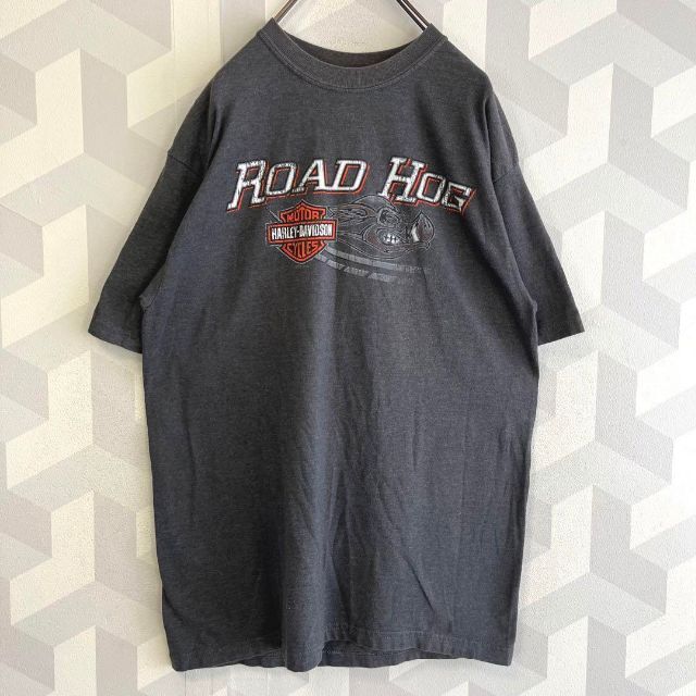 単品購入可 中国長城 ハーレーダビットソン メンズスタッズ Tシャツ