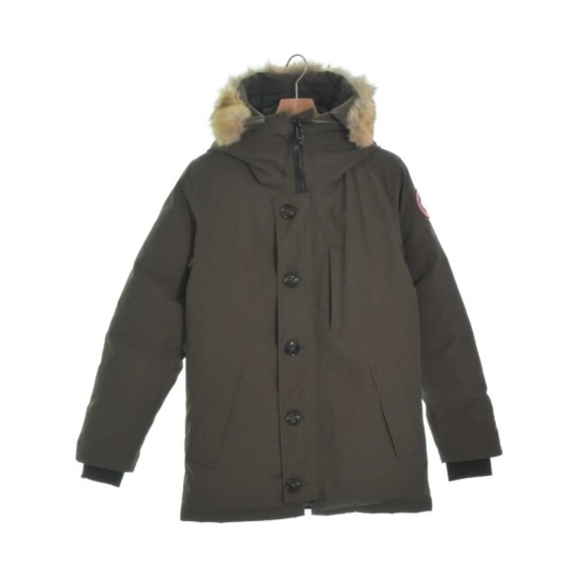 CANADA GOOSE カナダグース ダウンコート S カーキ 【古着】【中古