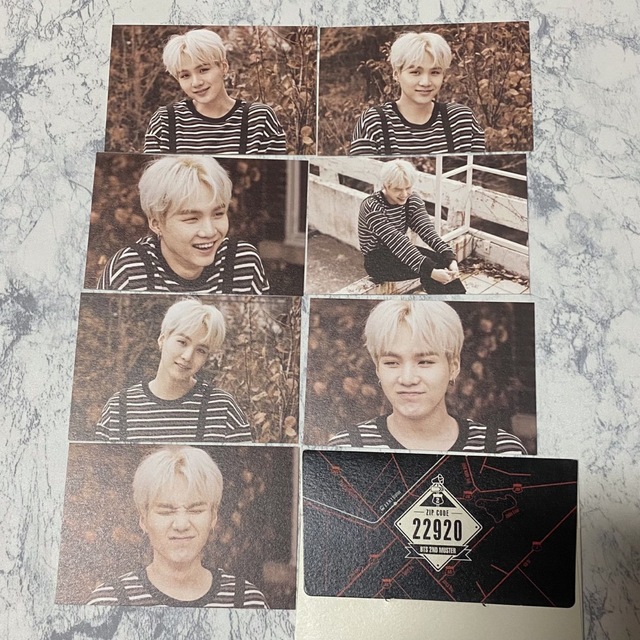 【公式】BTS 2ND MUSTER 22920 SUGA ユンギ ミニフォトCD