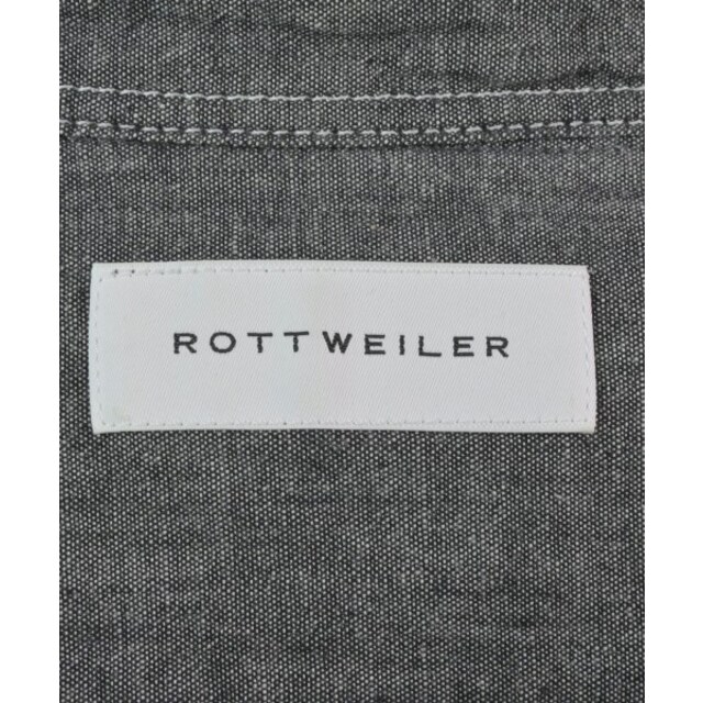 ROTTWEILER(ロットワイラー)のROTT WEILER ロットワイラー カジュアルシャツ -(XL位) グレー 【古着】【中古】 メンズのトップス(シャツ)の商品写真