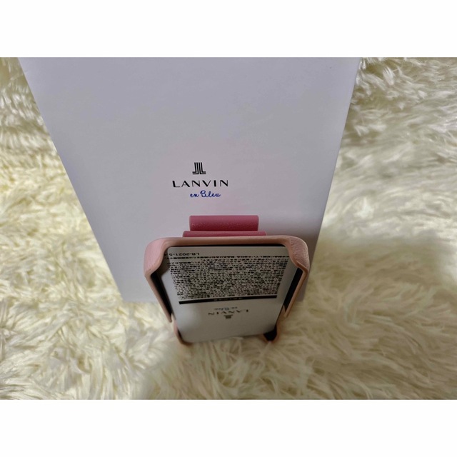 LANVIN en Bleu(ランバンオンブルー)の★新品、未使用★ LANVIN iPhone ケース　ランバン スマホ/家電/カメラのスマホアクセサリー(iPhoneケース)の商品写真