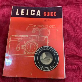 ライカ(LEICA)のLEICA GUIDE 1956年　希少(印刷物)