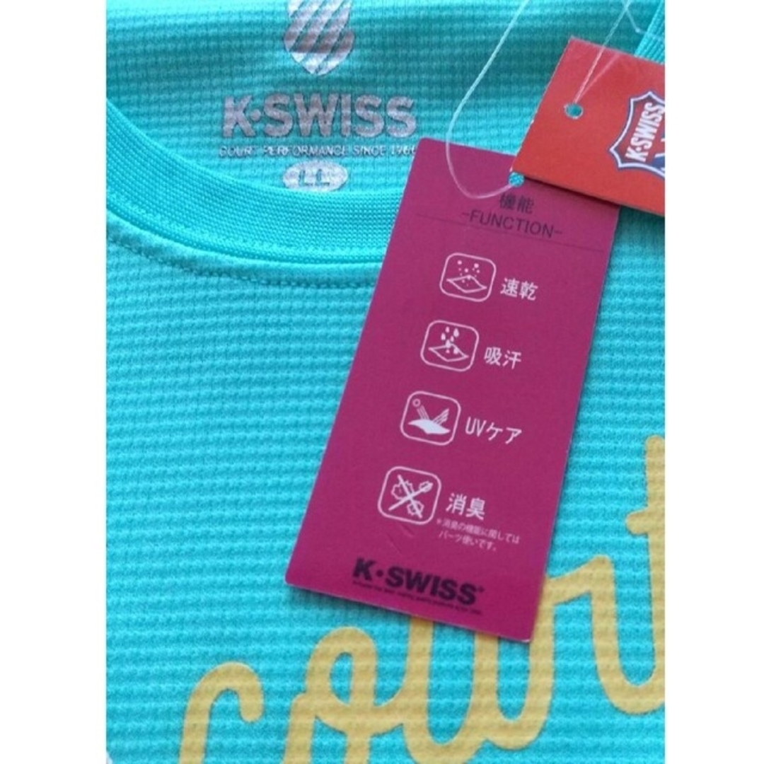 K-SWISS(ケースイス)のタグ付き K・SWISS ケースイス 長袖Tシャツ レディースのトップス(Tシャツ(長袖/七分))の商品写真