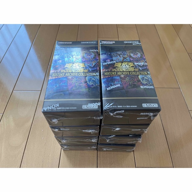 遊戯王 ヒストリーアーカイブコレクション ヒスコレ 8BOX 新品未開封-