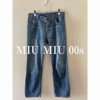 MIU MIU ミュウミュウ デニム ジーンズ 00s Y2K | tradexautomotive.com