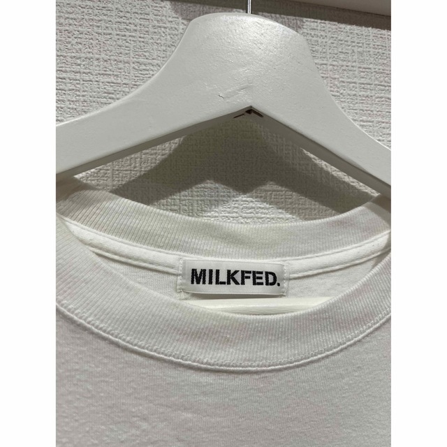 MILKFED.(ミルクフェド)のMILKFED. Tシャツ　ホワイト メンズのトップス(Tシャツ/カットソー(半袖/袖なし))の商品写真