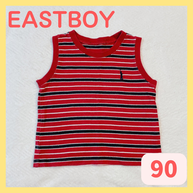 EASTBOY(イーストボーイ)のイーストボーイ　EASTBOY 90 ベビー　キッズ　タンクトップ キッズ/ベビー/マタニティのキッズ服男の子用(90cm~)(Tシャツ/カットソー)の商品写真