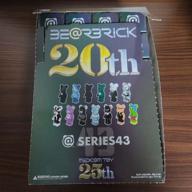 BE@RBRICK SERIES 43◇開封済み 1BOX-