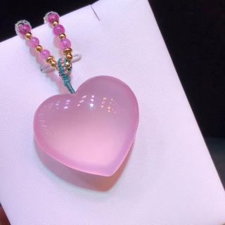 天然】スター ローズクォーツ ネックレス 29*32.7*16mmの通販 by Rui