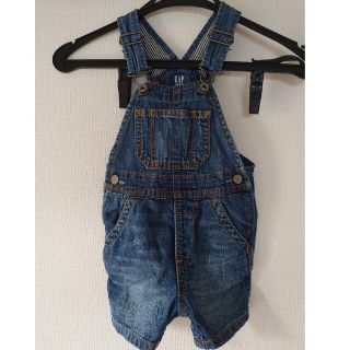 ベビーギャップ(babyGAP)のGAPBABYデニムロンパースオーバーオールギャップリンクコーデ(ロンパース)