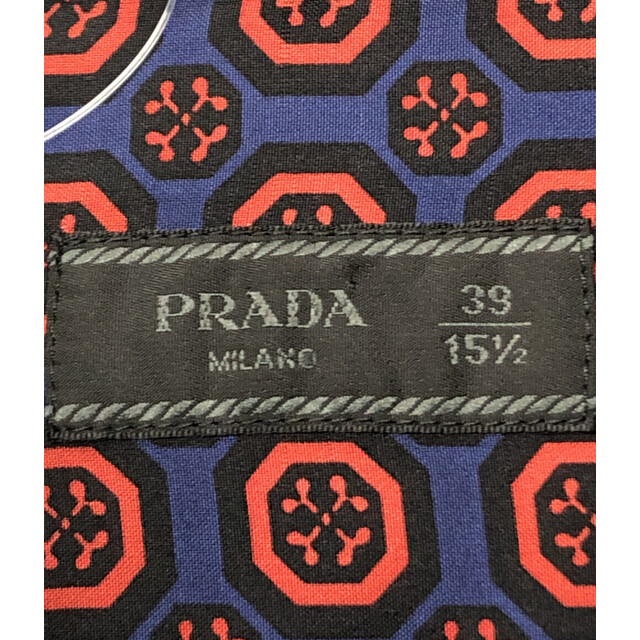 プラダ PRADA スタッズシャツ メンズ 39 プラダ PRADA スタッズシャツ メンズ 39
