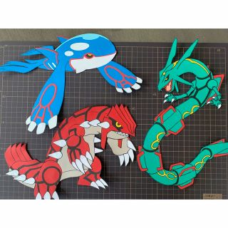 ポケットモンスター　ポケモン　壁面飾り(型紙/パターン)