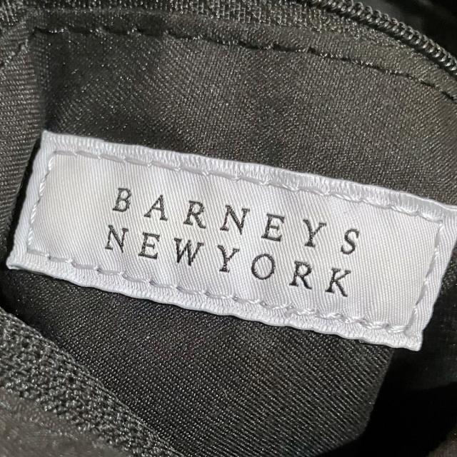 BARNEYS NEW YORK(バーニーズニューヨーク)のバーニーズ トートバッグ - 黒×シルバー レディースのバッグ(トートバッグ)の商品写真