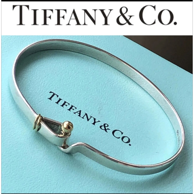 Tiffanyティファニー フック&アイブレスレット 750(K18) 925 品揃え