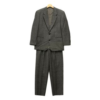 ISSEI MIYAKE】セットアップ スーツ オールド グレー ノーカラー-