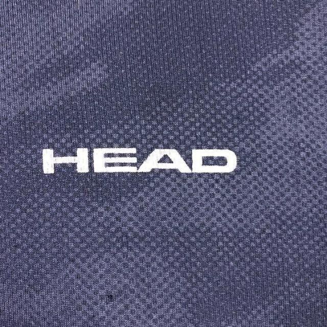 HEAD(ヘッド)のHEAD　ヘッド　 Tシャツ ネイビー　ワンポイントロゴ　メッシュ生地　メンズ メンズのトップス(Tシャツ/カットソー(半袖/袖なし))の商品写真