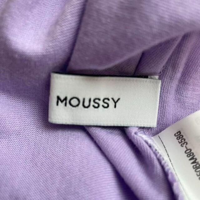 AZUL by moussy(アズールバイマウジー)の【未使用品】AZUL アズール　トップス　Tシャツ　バックリボン レディースのトップス(Tシャツ(半袖/袖なし))の商品写真