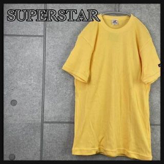 スーパースター(SUPERSTAR)の【新品タグ付】ヘビーウェイト 半袖Tシャツ　イエロー　黄色　トレンドカラー(Tシャツ/カットソー(半袖/袖なし))