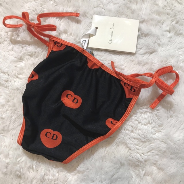 【新品未使用☆希少】Dior ディオール CDハート ヴィンテージ 水着 ビキニ