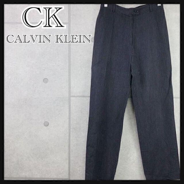 ck Calvin Klein(シーケーカルバンクライン)の【送料無料】CK calvin Klein カルバンクライン　ストレートパンツ レディースのパンツ(カジュアルパンツ)の商品写真